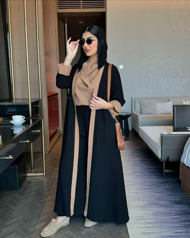 عباية 3 قطع راقية
